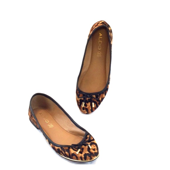 Aldo leopard flats Clearance